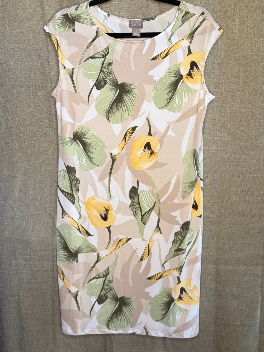 Chico’s Floral Shift Dress